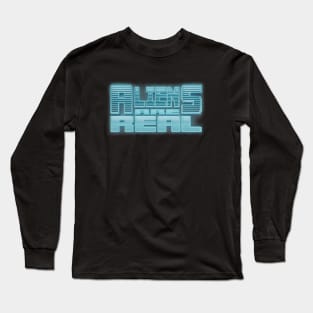 ALIENS ARE REAL #1 Long Sleeve T-Shirt